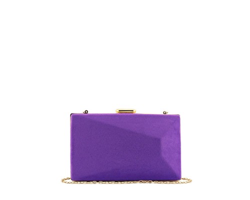 Clutch Fiesta Efecto Ante